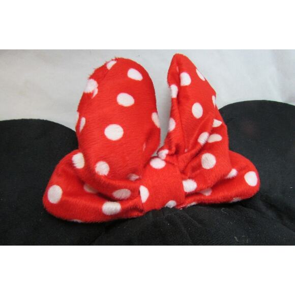 Disney Minnie Mouse Emoji Throw Pillow Round Ears 2 Sided Reversible 18 x 19 - Picture 6 of 8